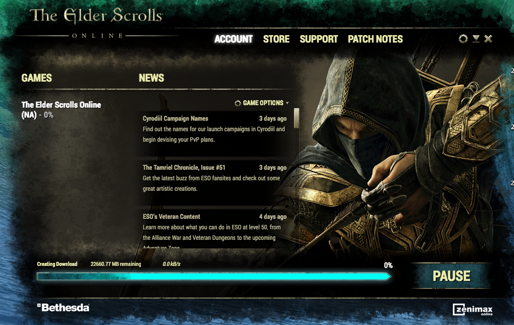 Elder Scrolls online, free download Mac